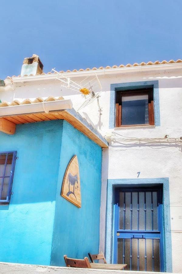 El Asno Azul Pensionat Ribera Baja  Exteriör bild